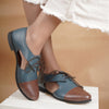 TEAL BLUE STYLISEDSHOE